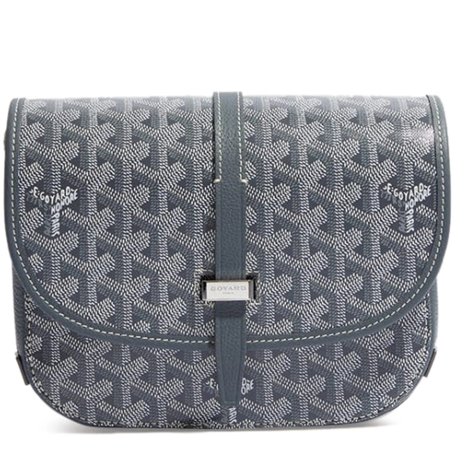 Goyard Belvedere II Grey PM Messenger Bag
