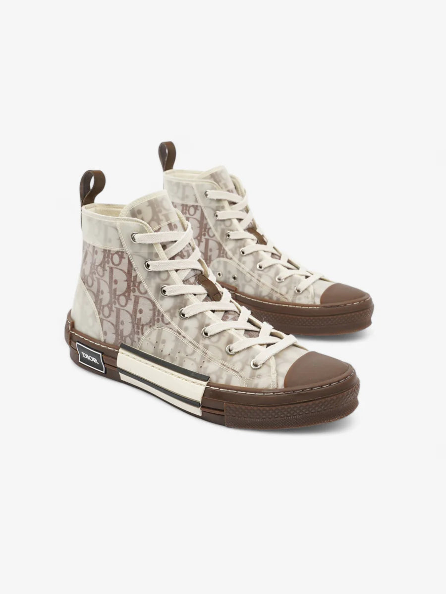 Dior B23 High-top Brown / Brown Oblique Canvas EU 44