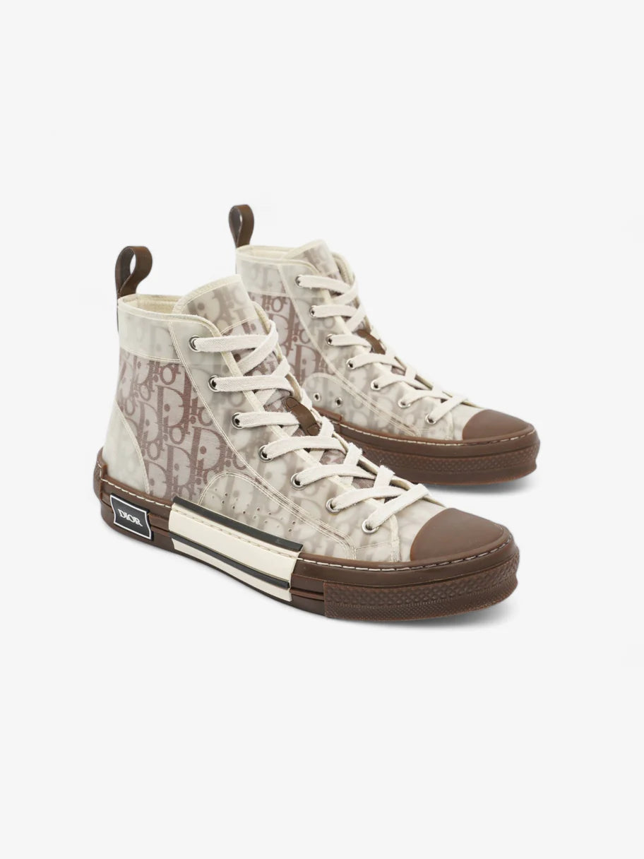 Dior B23 High-top Brown / Brown Oblique Canvas EU 44