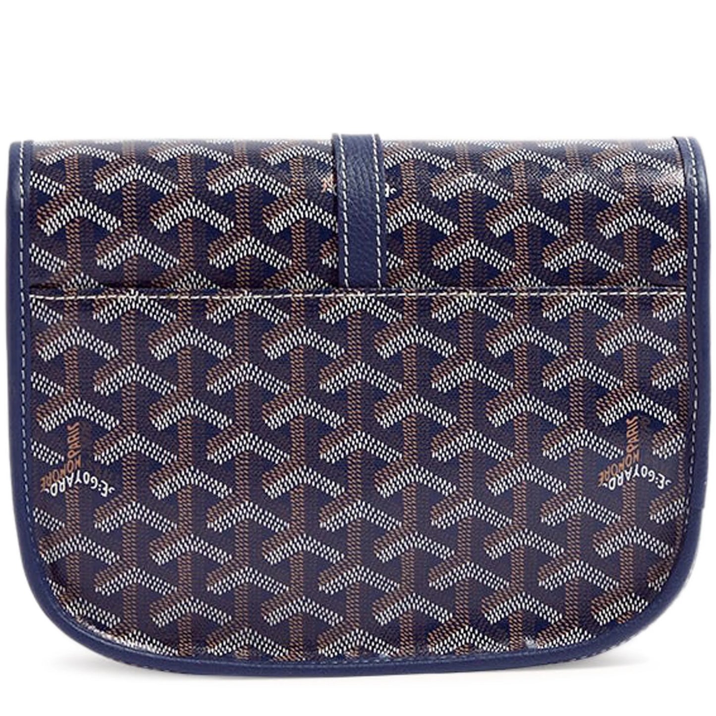 Goyard Belvedere II Navy PM Messenger Bag